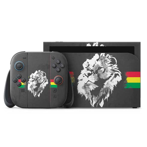 Horizontal Banner -  Lion of Judah Nintendo Skins